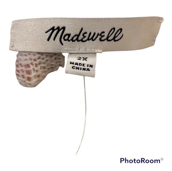 NWT Madewell wool blend sweater. 2X - Picture 6 of 7